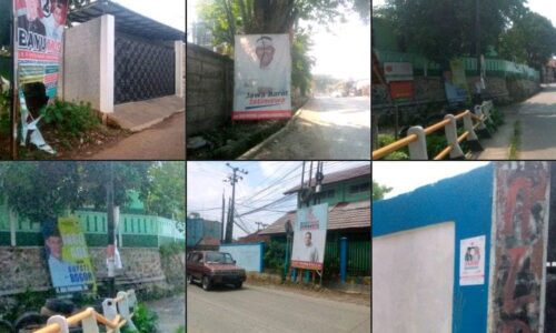 APK Bertebaran Dilingkungan Sekolah di Kab Bogor, Panwas Tak Becus kerja Didesak Aktivis Untuk Mundur 4