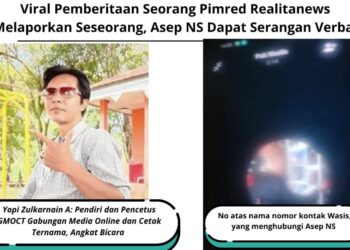 Viral Pemberitaan Seorang Pimred Realitanews Melaporkan Seseorang, Asep NS Dapat Serangan Verbal 13
