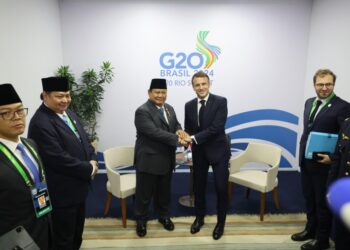 Indonesia dan Prancis Perkuat Hubungan Bilateral di KTT G20 Brasil 13