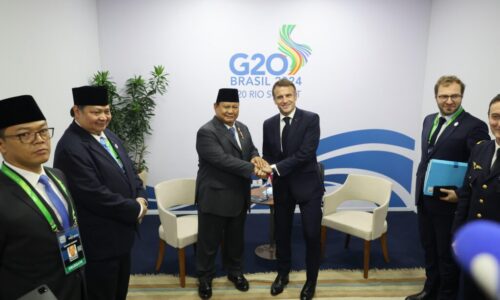 Indonesia dan Prancis Perkuat Hubungan Bilateral di KTT G20 Brasil 4
