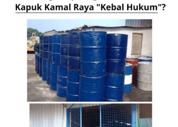 Gudang Penyulingan Oli Bekas di Kapuk Kamal Raya "Kebal Hukum"? 1