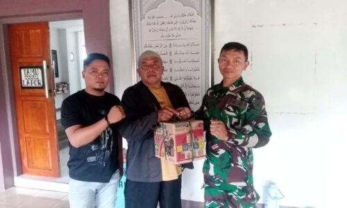 DANRAMIL 1504 Subang Bersama Tim SBI Jariah kan Mesin Air Untuk Mushola Di Makam Syekh Alimuddin /Eyang Kabupaten Kuningan 7
