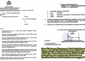 Propam Polri Undang Ketum PPWI Terkait Kapolres Pringsewu yang Ancam dan Lecehkan Wartawan 13