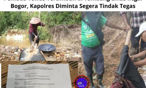 Pemuda Tewas Tertimbun di Tambang Emas Ilegal Bogor, Kapolres Diminta Segera Tindak Tegas 6