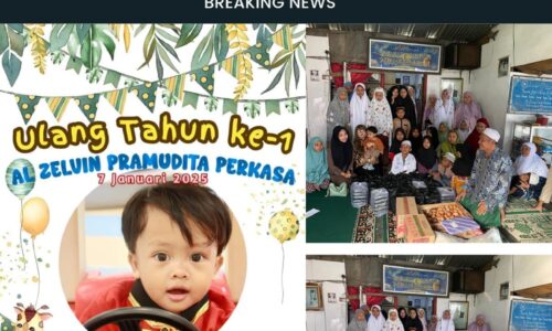 Cucu Vio Sari Rayakan Ultah Pertama dengan Berbagi ke Anak Yatim   2