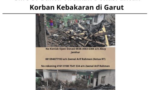 GMOCT Bantu Viralkan Donasi untuk Korban Kebakaran di Garut 7