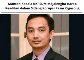 Mantan Kepala BKPSDM Majalengka Harap Keadilan dalam Sidang Korupsi Pasar Cigasong 17