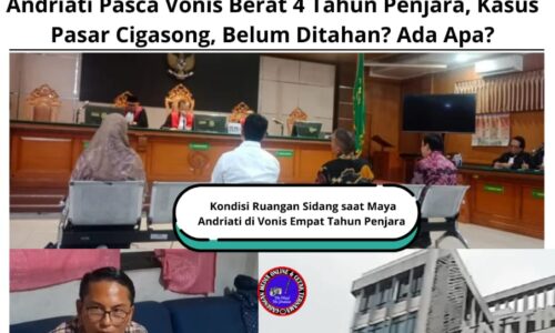 Aktivis dan Publik Kecam Kebebasan Maya Andriati Pasca Vonis Berat 4 Tahun Penjara, Kasus Pasar Cigasong, Belum Ditahan? Ada Apa? 5