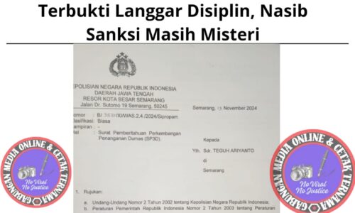 Dua Anggota Polisi di Semarang Terbukti Langgar Disiplin, Nasib Sanksi Masih Misteri 5