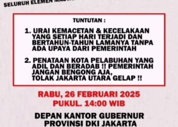 AJUM Gelar Unjuk Rasa di Balai Kota Tuntut Kemacetan Dituntaskann 2 AJUM Gelar Unjuk Rasa di Balai Kota Tuntut Kemacetan Dituntaskann 2