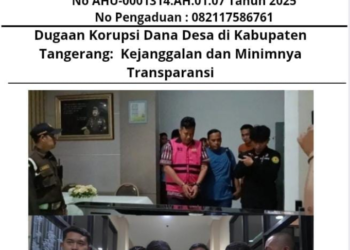 Dugaan Korupsi Dana Desa di Kabupaten Tangerang: Kejanggalan dan Minimnya Transparansi 21