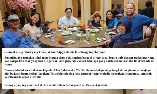 Selamat ulang tahun yang ke-48, Wisnu Wijayanta bin Bambang Supriharjono! 4