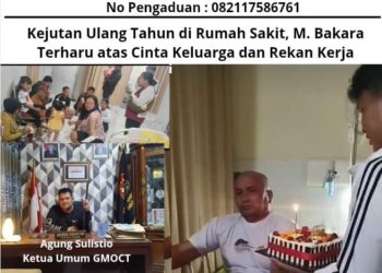 Kejutan Ulang Tahun di Rumah Sakit, M. Bakara Terharu atas Cinta Keluarga dan Rekan Kerja 1