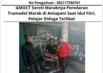 GMOCT Soroti Maraknya Peredaran Tramadol Marak di Antapani Saat Idul Fitri, Pelajar Diduga Terlibat 13