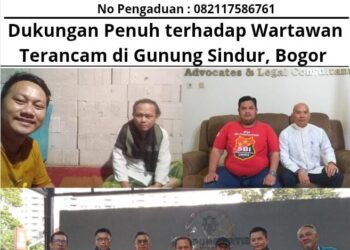 Dukungan Penuh Terhadap Wartawan Terancam di Gunung Sindur, Bogor 19
