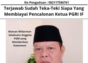 Terjawab Sudah Teka-Teki Siapa Yang Membiayai Pencalonan Ketua PGRI IF 16