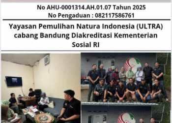 Yayasan Pemulihan Natura Indonesia (ULTRA) cabang Bandung Diakreditasi Kementerian Sosial RI 20