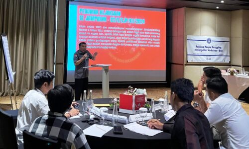 Jaksa Ahli Utama Dr. Fri Hartono, S.H., M.H. Bersama JCLEC dan Pemerintah Australia Gelar Seminar Nasional TPPM di Bali 2