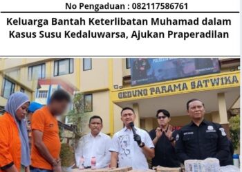 Keluarga Bantah Keterlibatan Muhamad dalam Kasus Susu Kedaluwarsa, Ajukan Praperadilan 17