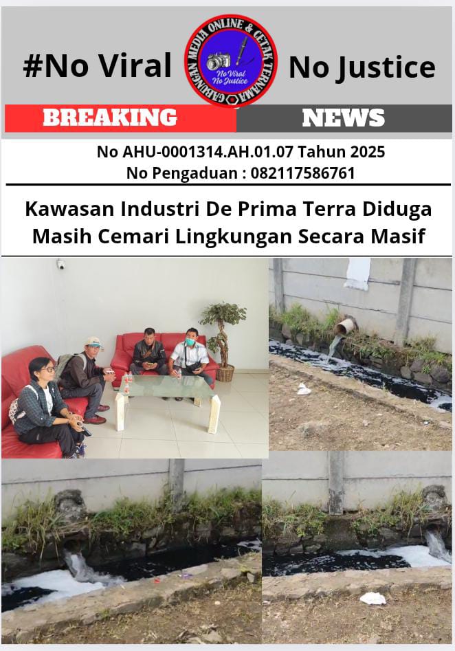 Kawasan Industri De Prima Terra Diduga Masih Cemari Lingkungan Secara Masif 1 Kawasan Industri De Prima Terra Diduga Masih Cemari Lingkungan Secara Masif 1