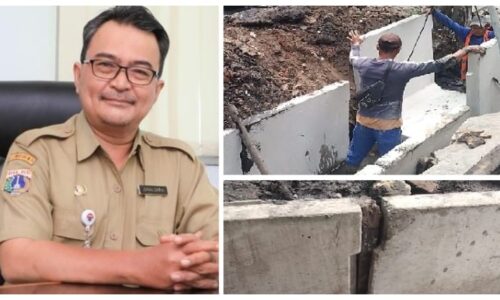 Dugaan Maling Spek Proyek Pembangunan Saluran Jalan Bugis: Kasudin SDA Jakut Menutup Diri 5