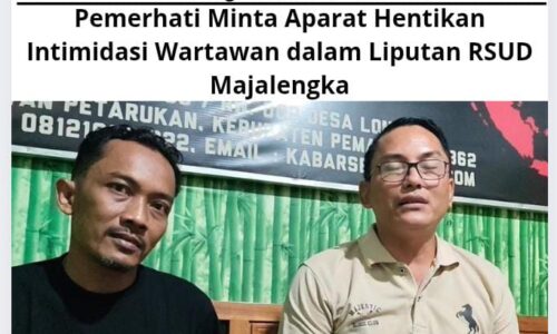 Pemerhati Minta Aparat Hentikan Intimidasi Wartawan dalam Liputan RSUD Majalengka 4