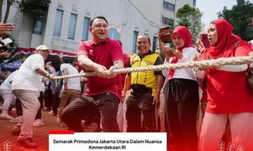 Senam Primadona Dikemas Perayaan HUT RI, Walikota Jakut: Salam Sehat dan Bahagia Semua 3