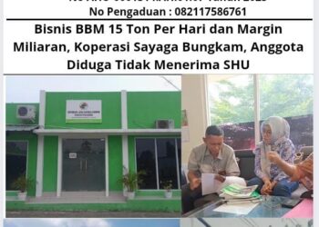 Bisnis BBM 15 Ton Per Hari dan Margin Miliaran, Koperasi Sayaga Bungkam, Anggota Diduga Tidak Menerima SHU 16