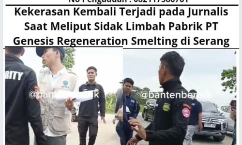 WhatsApp Image 2025-08-21 at 17.29.42_31b3da04 Kekerasan Kembali Terjadi pada Jurnalis Saat Meliput Sidak Limbah Pabrik PT Genesis Regeneration Smelting di Serang 4
