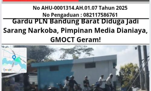 Gardu PLN Bandung Barat Diduga Jadi Sarang Narkoba, Pimpinan Media Dianiaya, GMOCT Geram! 2