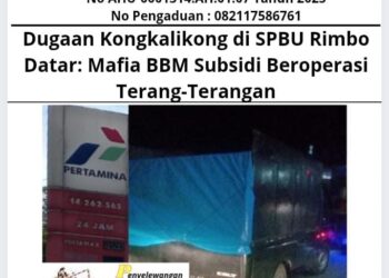 Dugaan Kongkalikong di SPBU Rimbo Datar: Mafia BBM Subsidi Beroperasi Terang-Terangan 14