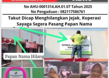 Takut Dicap Menghilangkan Jejak, Koperasi Sayaga Segera Pasang Papan Nama 13