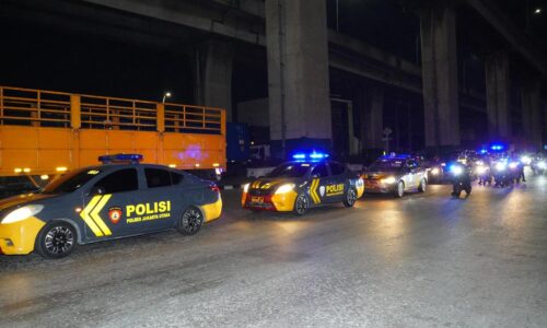 Polres Metro Jakarta Utara Gelar Patroli Gabungan Skala Besar 2