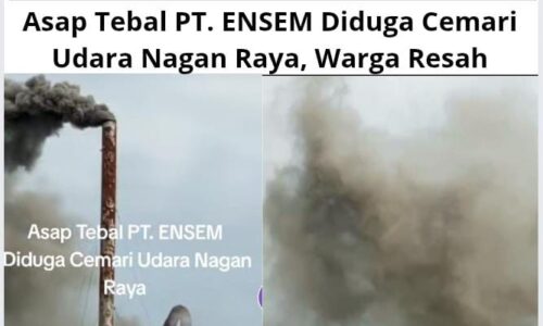 Asap Tebal PT. ENSEM Diduga Cemari Udara Nagan Raya, Warga Resah 2