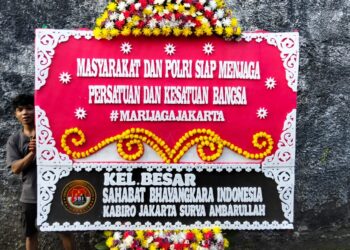 Pimred SBI dan Kabiro DKI Berikan Karangan Bunga untuk Gerakan "Mari Jaga Jakarta" 13