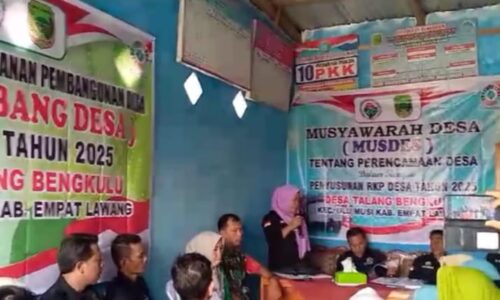 Pj Kades Talang Bengkulu Bantah Isu Buruknya Pemerintahan Desa 5