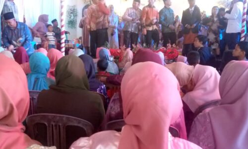Ketua DPRD Empat Lawang Sumatera Selatan Hadiri Acara Pesta Warga di Desa Najungan 3