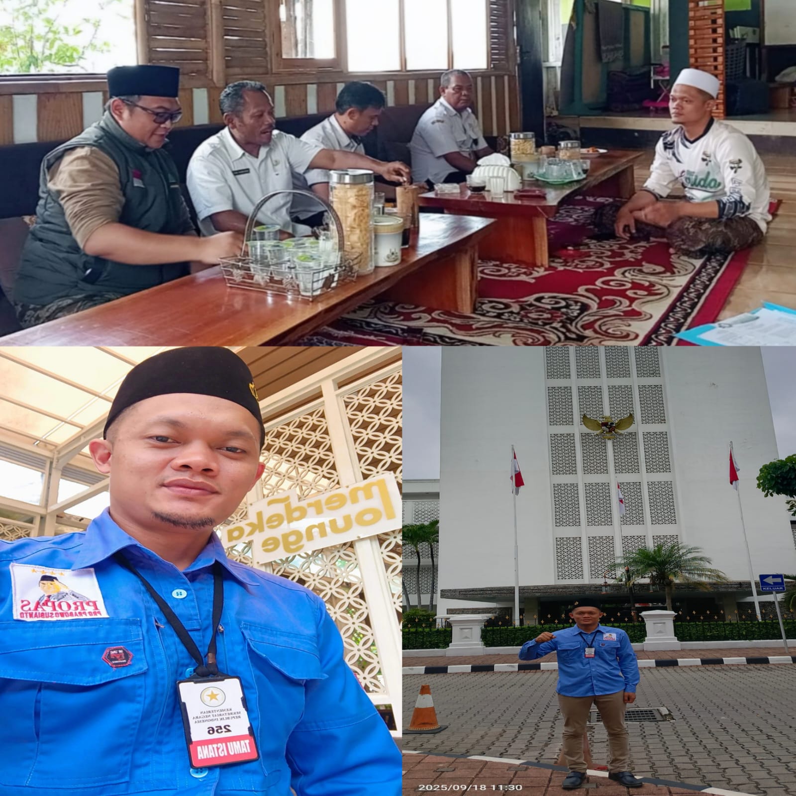 Waketum DPP PROPAS Omang Abdul Somad Sampaikan Terima Kasih kepada Presiden atas Bantuan Revitalisasi SMP IT Nurul Barokah 1 Waketum DPP PROPAS Omang Abdul Somad Sampaikan Terima Kasih kepada Presiden atas Bantuan Revitalisasi SMP IT Nurul Barokah 1