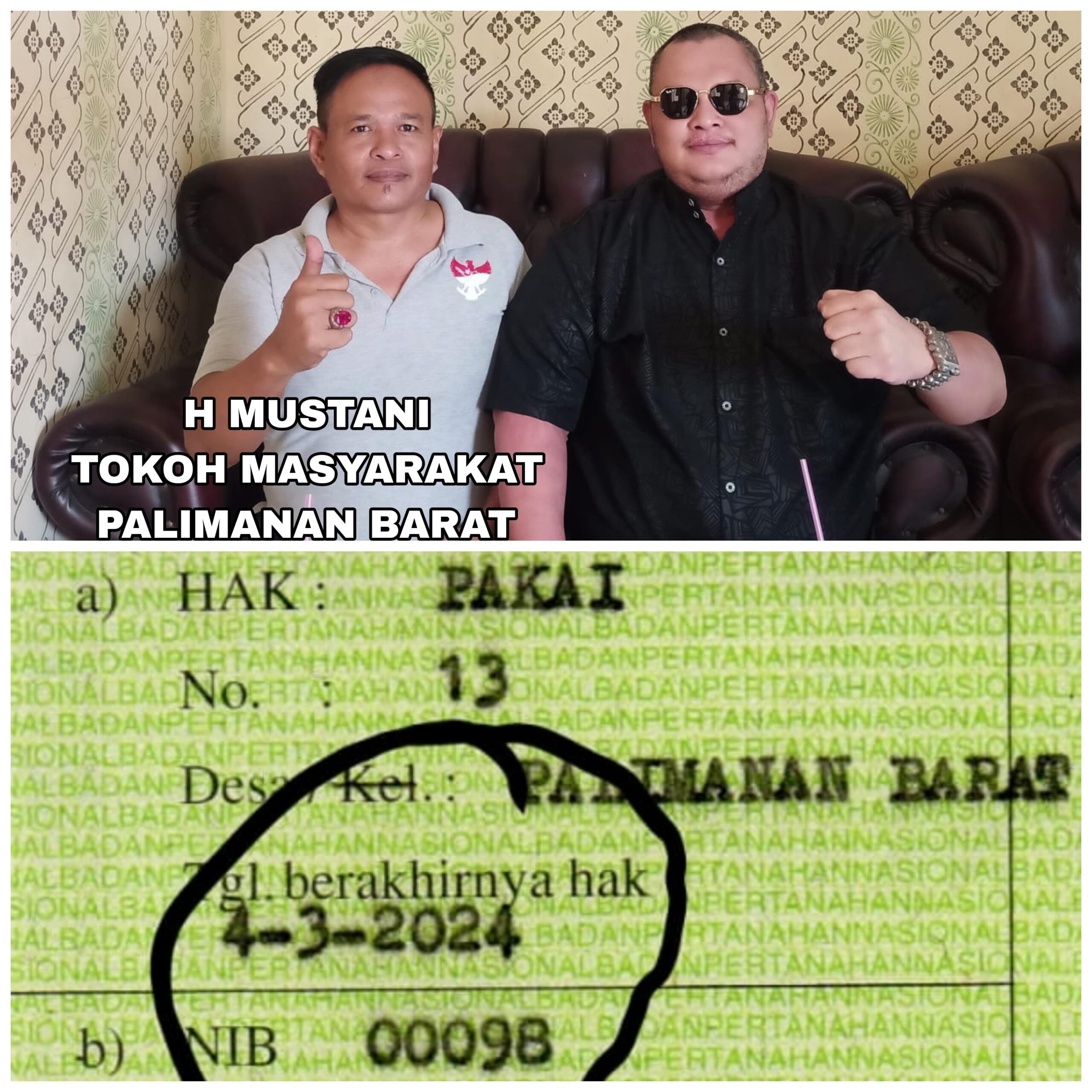 Tokoh Masyarakat Desak PT Indocement Klarifikasi Status SHP yang Telah Kedaluwarsa 1 Tokoh Masyarakat Desak PT Indocement Klarifikasi Status SHP yang Telah Kedaluwarsa 1
