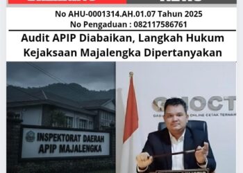 Audit APIP Diabaikan, Langkah Hukum Kejaksaan Majalengka Dipertanyakan 18
