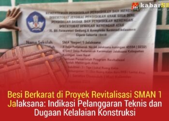 Besi Berkarat di Proyek Revitalisasi SMAN 1 Jalaksana: Indikasi Pelanggaran Teknis dan Dugaan Kelalaian Konstruksi 19