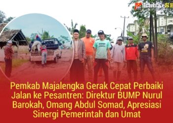 Pemkab Majalengka Gerak Cepat Perbaiki Jalan ke Pesantren: Direktur BUMP Nurul Barokah, Omang Abdul Somad, Apresiasi Sinergi Pemerintah dan Umat 16