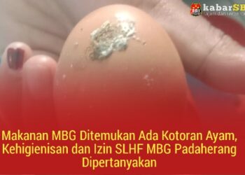 Makanan MBG Ditemukan Ada Kotoran Ayam, Kehigienisan dan Izin SLHF MBG Padaherang Dipertanyakan 16