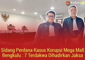 Sidang Perdana Kasus Korupsi Mega Mall Bengkulu : 7 Terdakwa Dihadirkan Jaksa 20