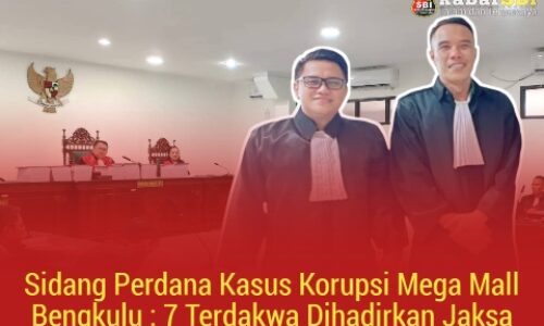 Sidang Perdana Kasus Korupsi Mega Mall Bengkulu : 7 Terdakwa Dihadirkan Jaksa 4