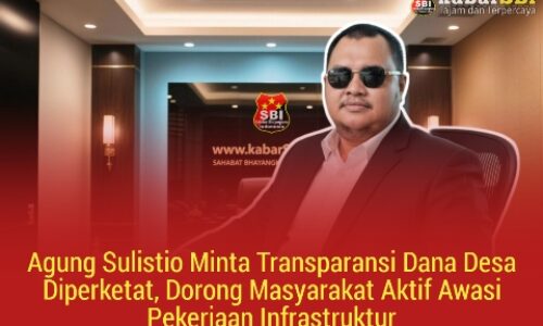 Agung Sulistio Minta Transparansi Dana Desa Diperketat, Dorong Masyarakat Aktif Awasi Pekerjaan Infrastruktur 3