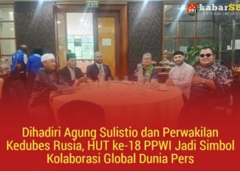 Dihadiri Agung Sulistio dan Perwakilan Kedubes Rusia, HUT ke-18 PPWI Jadi Simbol Kolaborasi Global Dunia Pers 16