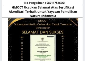 GMOCT Ucapkan Selamat Atas Sertifikasi Akreditasi Terbaik untuk Yayasan Pemulihan Natura Indonesia 16