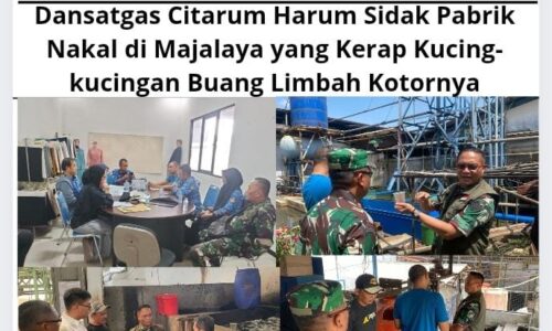 Dansatgas Citarum Harum Sidak Pabrik Nakal di Majalaya yang Kerap Kucing-kucingan Buang Limbah Kotornya 5