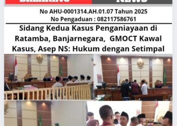 Sidang Kedua Kasus Penganiayaan di Ratamba, Banjarnegara, GMOCT Kawal Kasus, Asep NS: Hukum dengan Setimpal 17